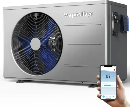 Varpoolfaye 30, 000 BTU Electric Above Ground Pool Heater