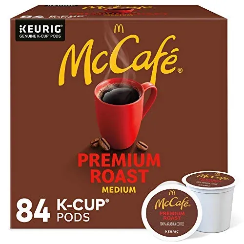 McCafe Premium Roast Coffee K-Cup Pods, Medium Roast, 84 Count