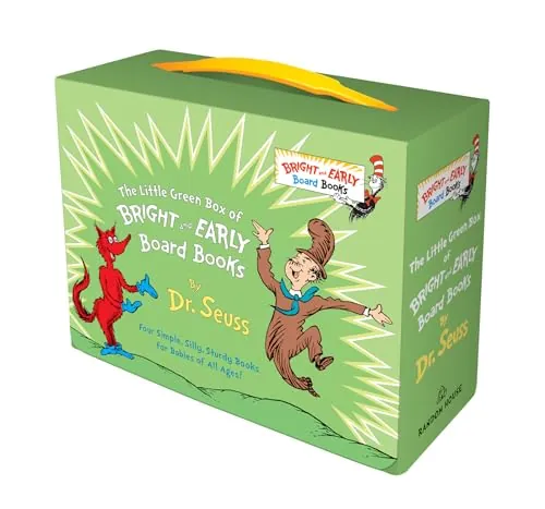 The Dr. Seuss Little Green Boxed Set of Bright and Early Board Books