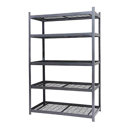 Open Box: RUGGED RACK Boltless Wire Shelving Rack (48" x 24" x 72")