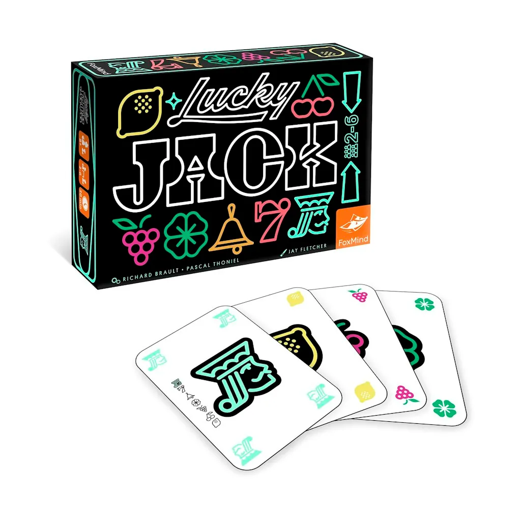 Foxmind Lucky Jack Strategy Card Game