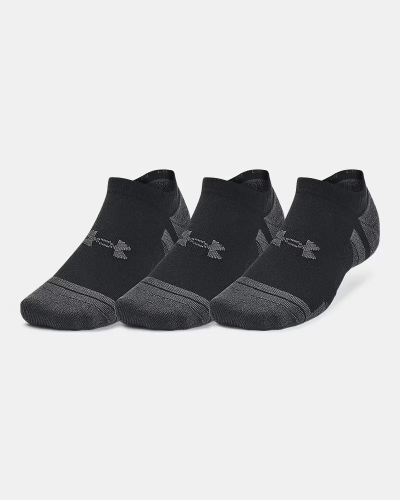 Under Armour Men's UA Performance Tech Unisex 3-Pack No Show Socks