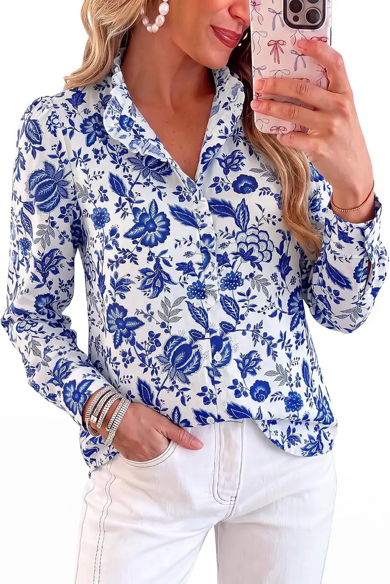BTFBM Women’s Puff Long Sleeve Shirts