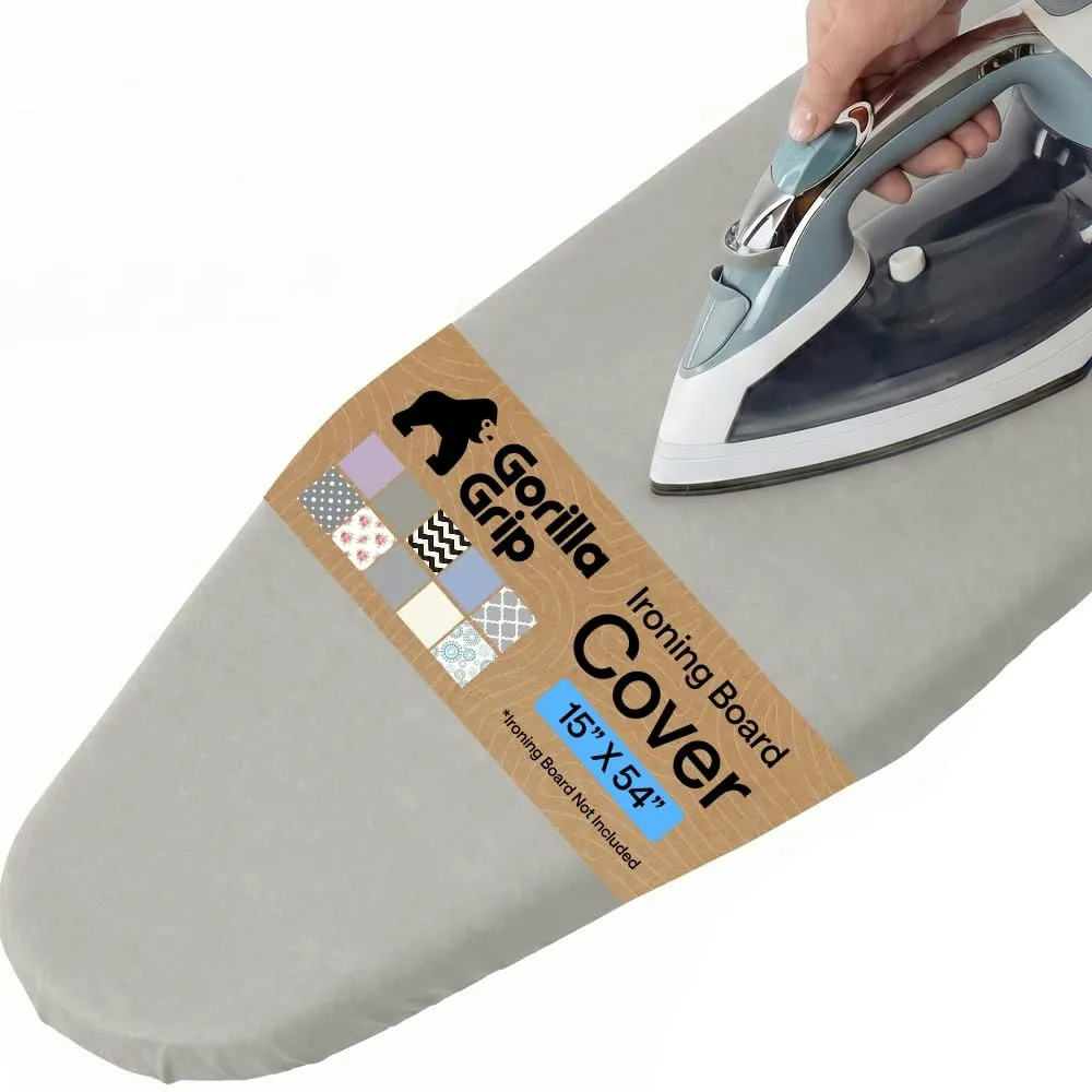Gorilla Grip 15" x 54" Padded Ironing Board Cover