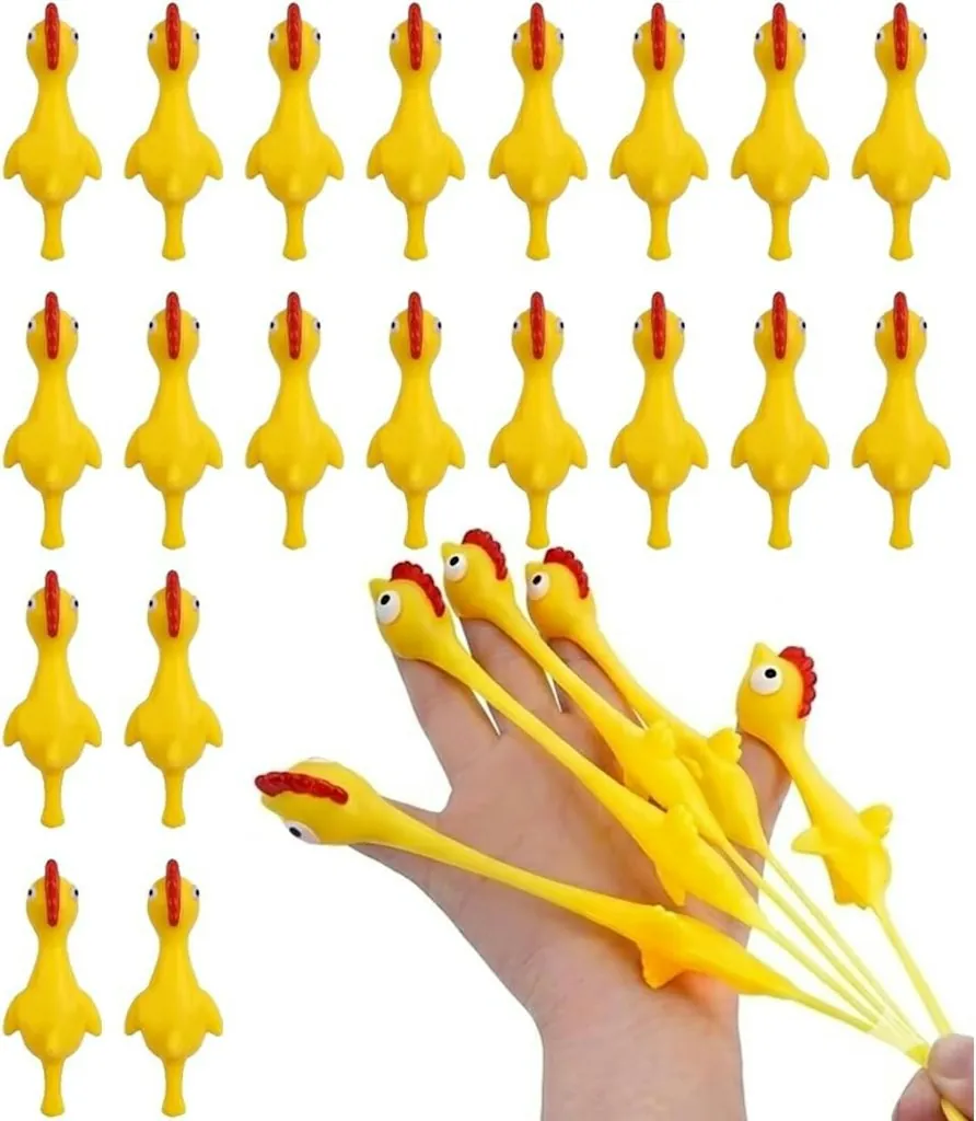 Rubber Chicken Slingshot 20-Pack