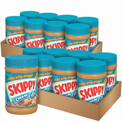 JIFFY Peanut Butter 16-Pack 16.3oz