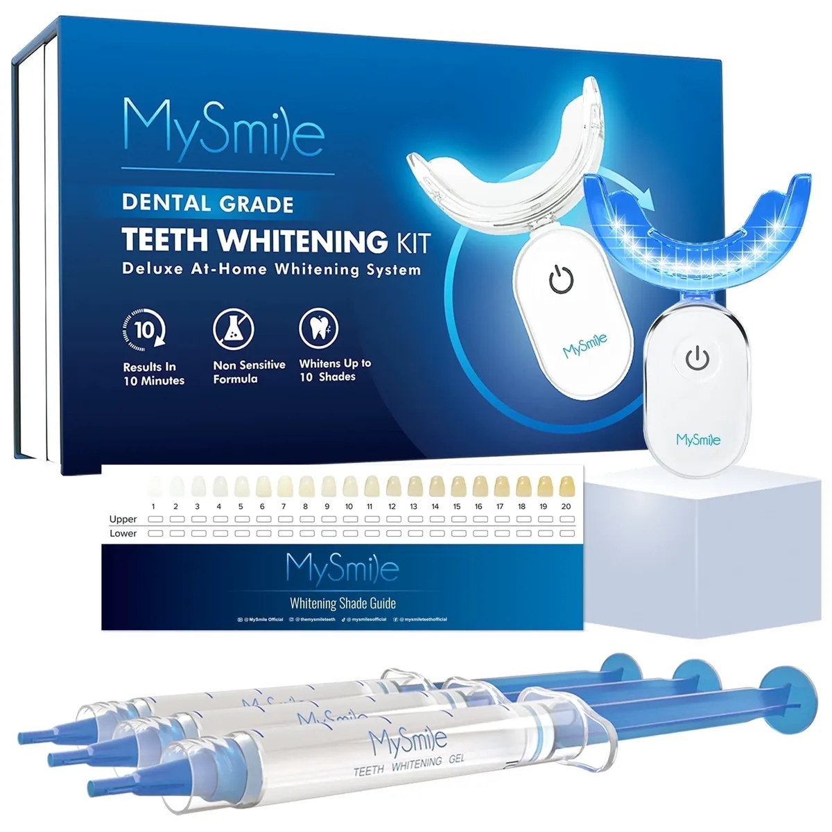 MySmile Pro Teeth Whitening Kit with 28-LED Light