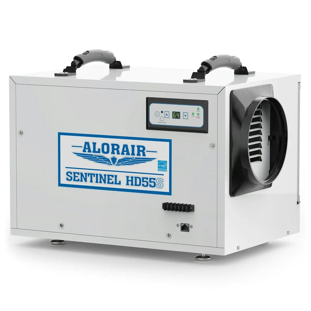 AlorAir Sentinel HD55S 120-Pint Crawlspace Dehumidifier