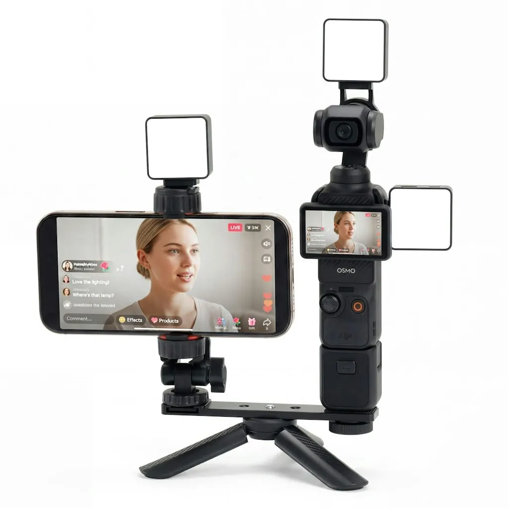DJI Osmo Pocket 3 Vlogging Camera Live Stream Bundle