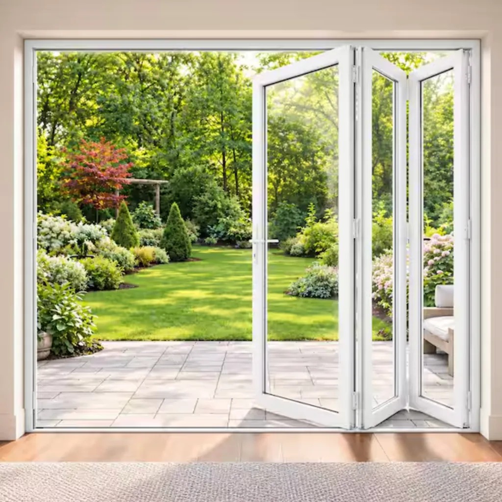 Eris 72" x 80" Right or Left Aluminum Folding Patio Door