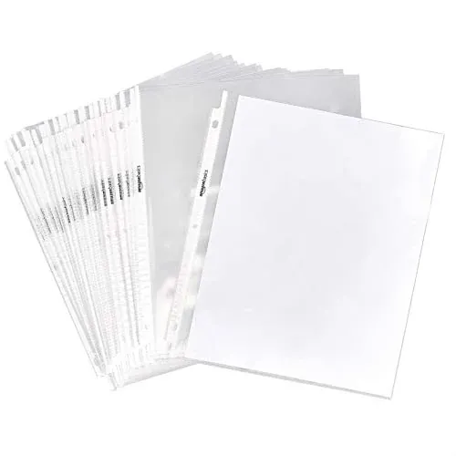 Amazon Basics Clear Sheet Protector 200-Pack