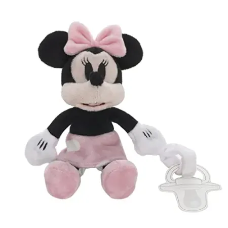 Disney Minnie Mouse Plush Buddy Pacifier Holder