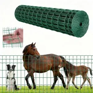 VEVOR Farm Fence 47 x 984 in 2 x 4 in Mesh 2.1mm Galvanized Steel Wire
