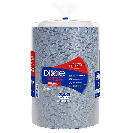 Select Costco Stores: 240-Ct Dixie Ultra 8-1/2" Paper Plates