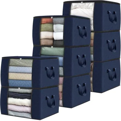 8 Pack Storage Bags 60L