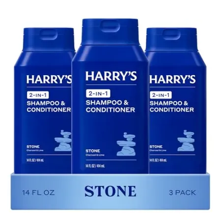 6-Pack 14oz Harry's Men's 2 in 1 Shampoo and Conditioner