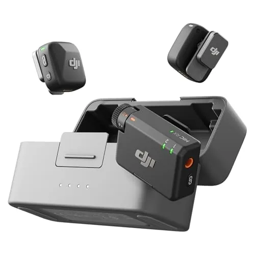 DJI Mic Mini 2-Transmitter 1-Receiver Wireless Microphone System