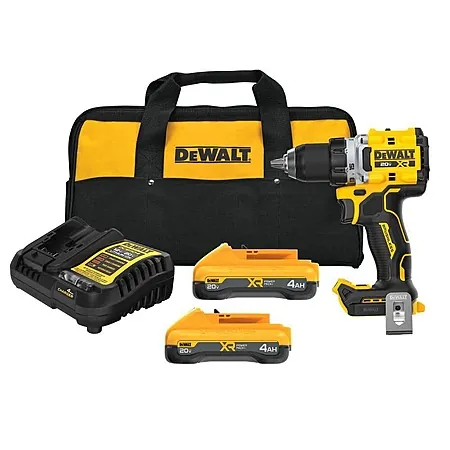 Select Stores: DeWALT 20V XR Brushless 1/2" Drill/Driver Kit w/ 2x 4Ah Batteries