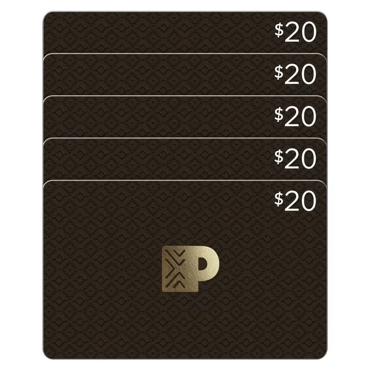 Five $20 Peet's Coffee Gift Cards ($100 Value)