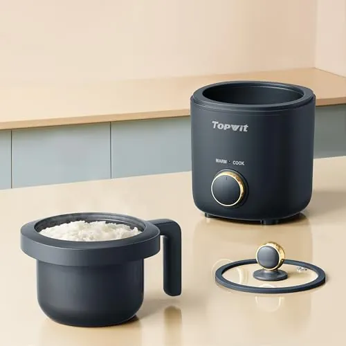 TOPWIT 2-Cup Mini Rice Cooker