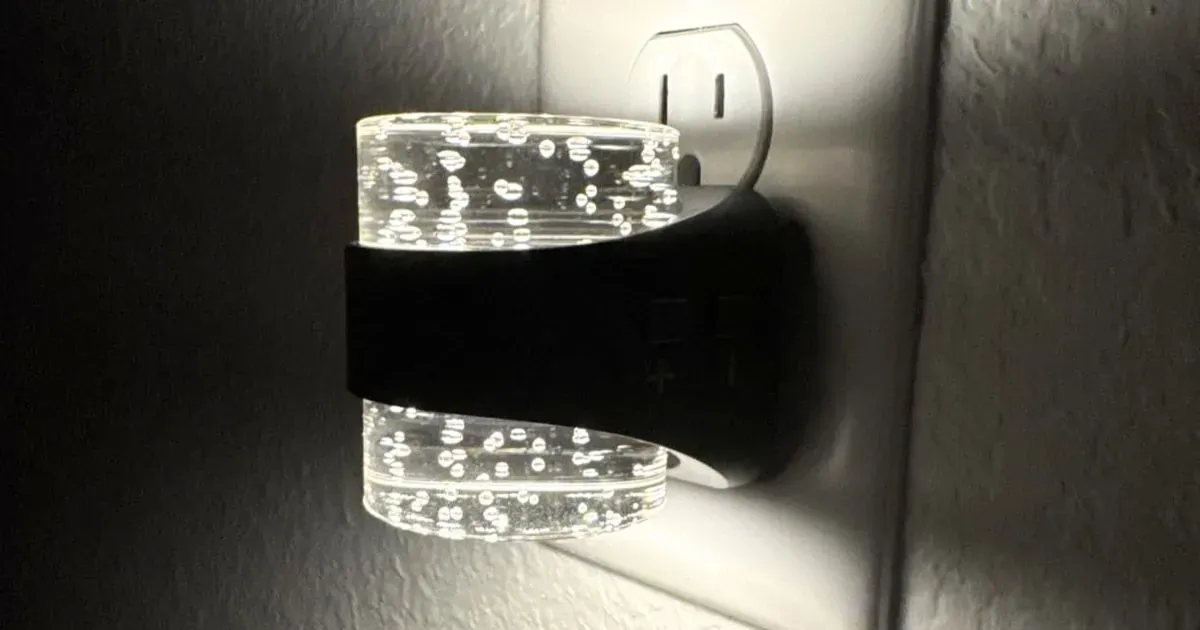 L Lohas Bubble LED Night Lights 2-Pack