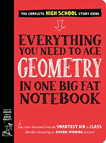 Everything You Need to Ace Geometry in One Big Fat Notebook Kindle eBook