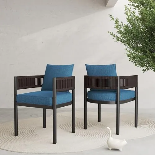 Grand patio Outdoor Dining Chair Set of 2