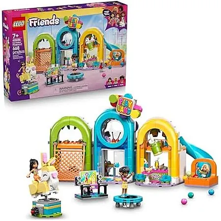 668-Pc LEGO Friends Fun Indoor Playground Building Toy