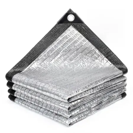 SUNNY GUARD 85% Aluminum 8' x 10' Sun Shade Cloth