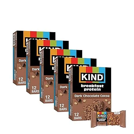 Select Accounts: 30-Pk 2-Ct 1.76-Oz KIND Protein Bars (Dark Chocolate Cocoa)
