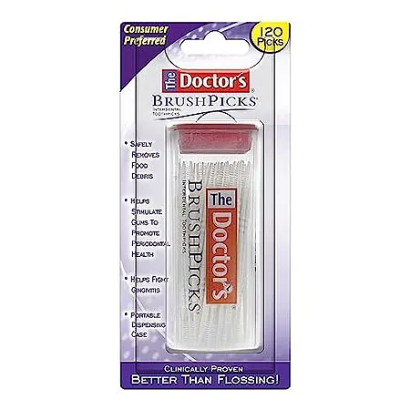 Select Accounts: 120-Ct The Doctor's BrushPicks Interdental Toothpicks