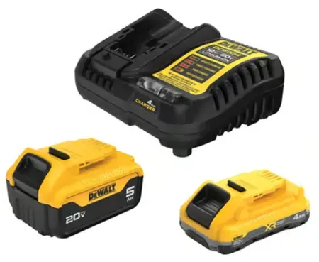 DeWalt DCB245-2C 20V MAX Lithium-Ion Starter Kit w/ 2 Batteries and Charger