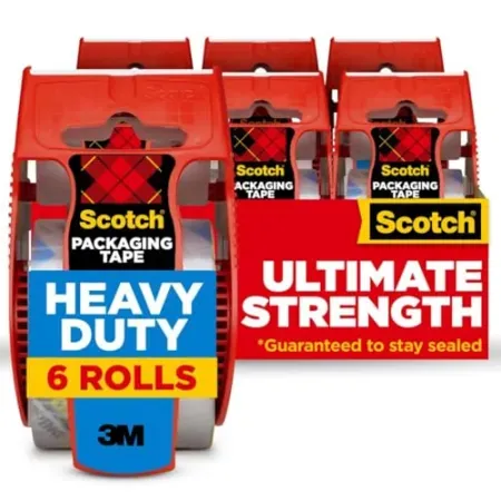 6-pack Scotch Heavy Duty Packaging Tape