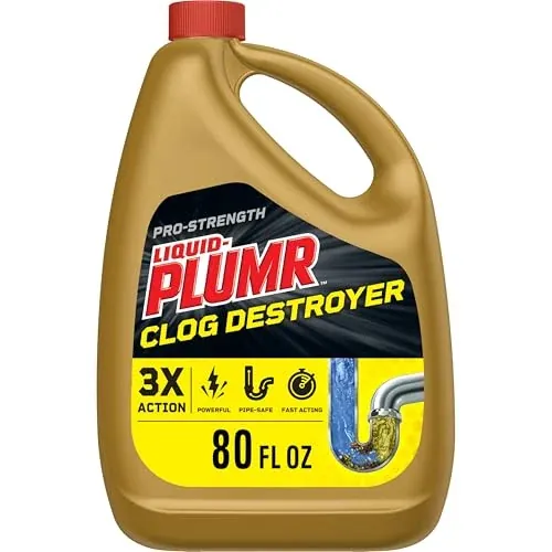 Liquid-Plumr Pro-Strength Full Clog Destroyer 80-oz