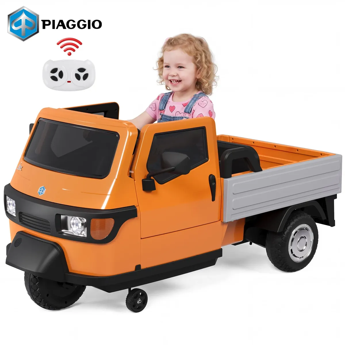 Ride on Car Toy, 12V Powered Ride on Truck Toy with Remote Control