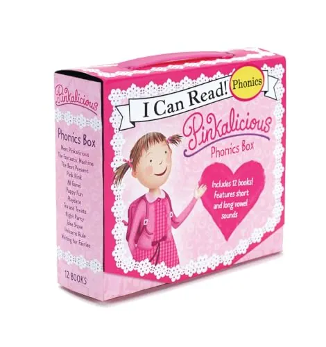 Pinkalicious 12-Book Phonics Fun I Can Read Set