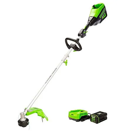 Greenworks 16" 80V Brushless String Trimmer w/ 2.5Ah Battery + Rapid Charger