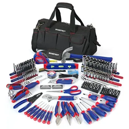 WORKPRO 322-Piece Home Repair Tool Kit With Carrying Bag