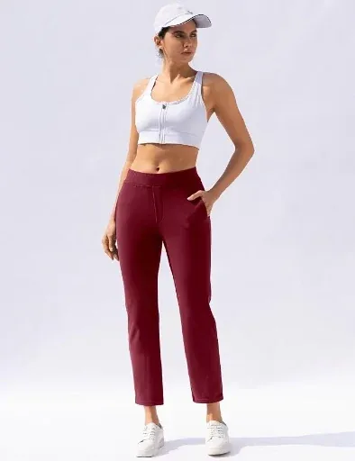 Straight Leg Yoga Golf Pants 26" - Many Colors