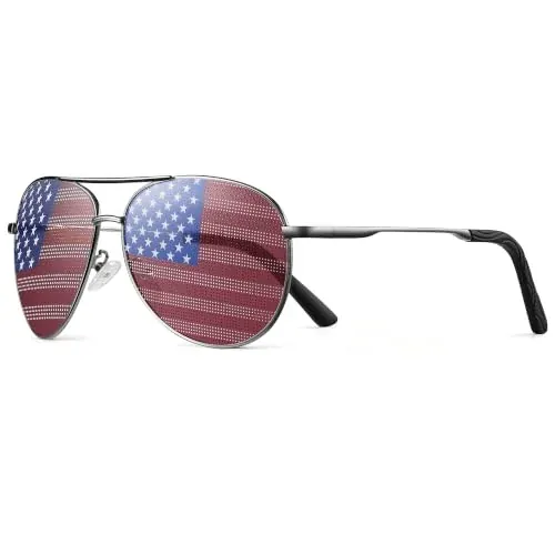 Eiuizah Polarized Aviator Sunglasses