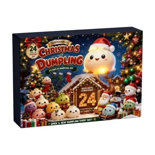 Christmas Squishies Advent Calendar
