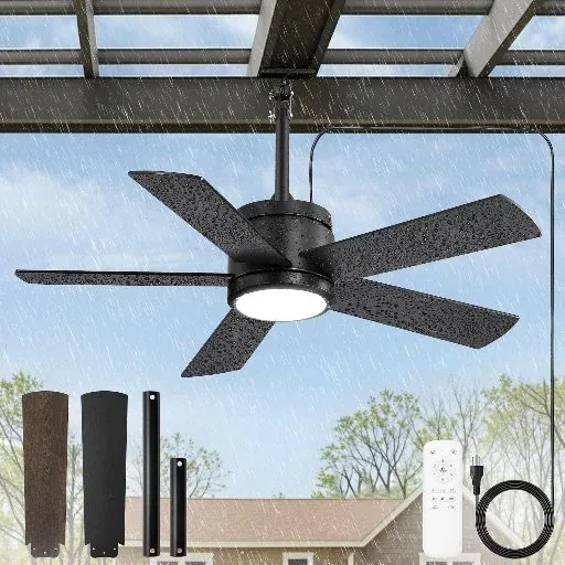 Fanbulous 42 In 6-Speed Ceiling Fan w/ Dimmable Light