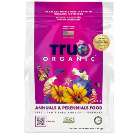 4lb True Organic Annuals & Perennials Food