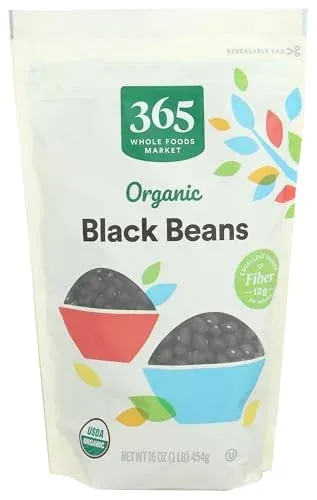 365 by Whole Foods Market Organic Black Beans 16-Oz