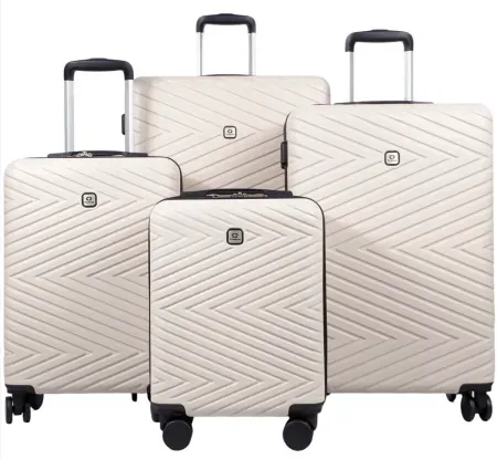 4-Piece Travelhouse Hardshell Luggage Set