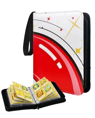 ProCase 3-Ring 400-Pocket PKM Card Binder