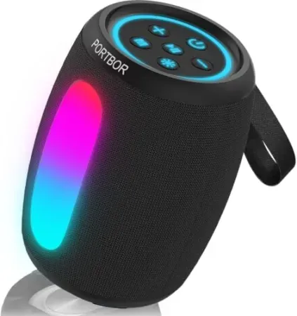 PORTBOR 2026 Portable Bluetooth Speaker