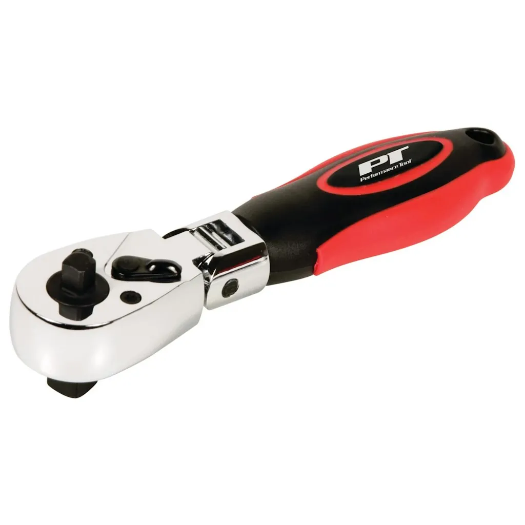 Performance Tool 1/4" & 3/8" Dual Drive Flex Ratchet