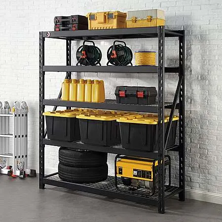 Costco Members: Gorilla Rack 5-Tier Industrial Storage Shelves (72"x24"x84")