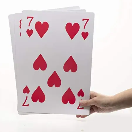 Prextex Jumbo Playing Cards (Full Deck)